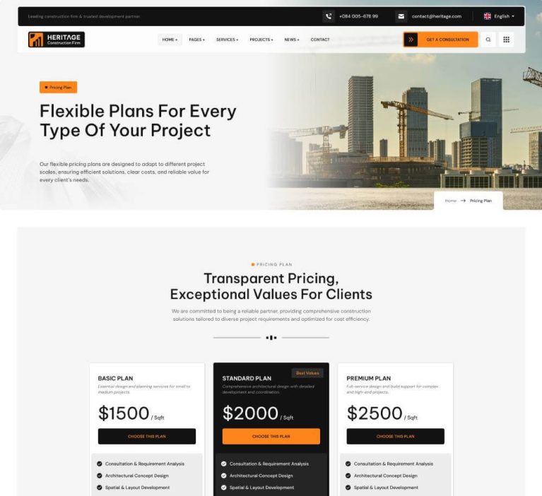 Pricing Plan